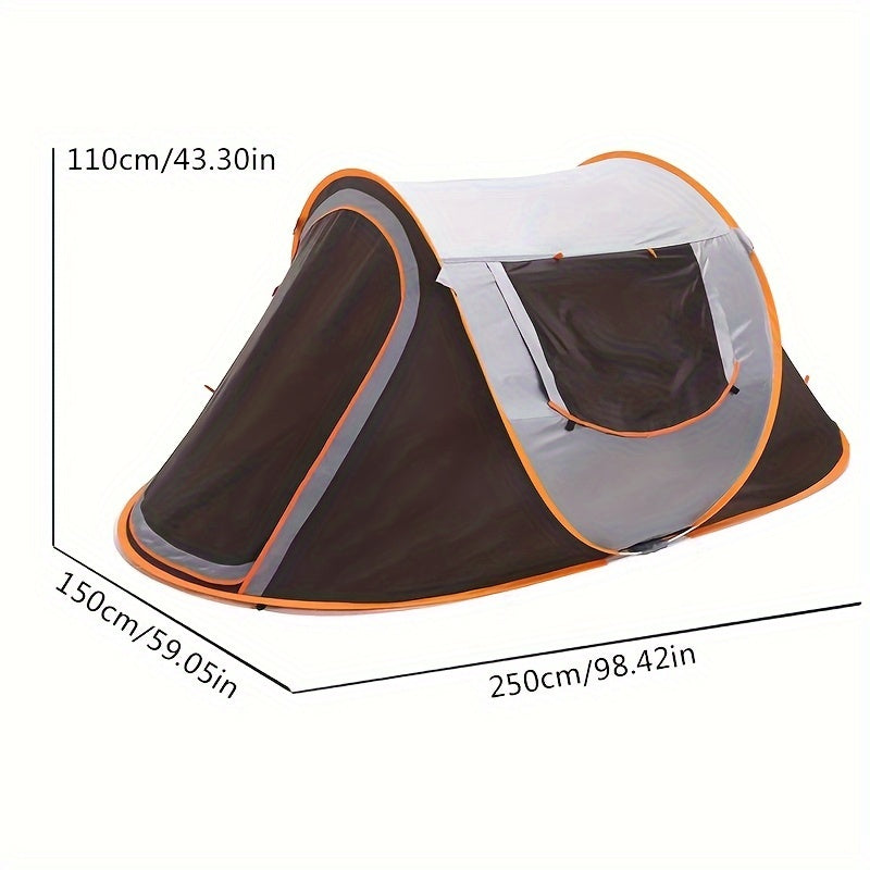 Pop Up Camping Tent 4 Person – Automatic Instant Setup Outdoor