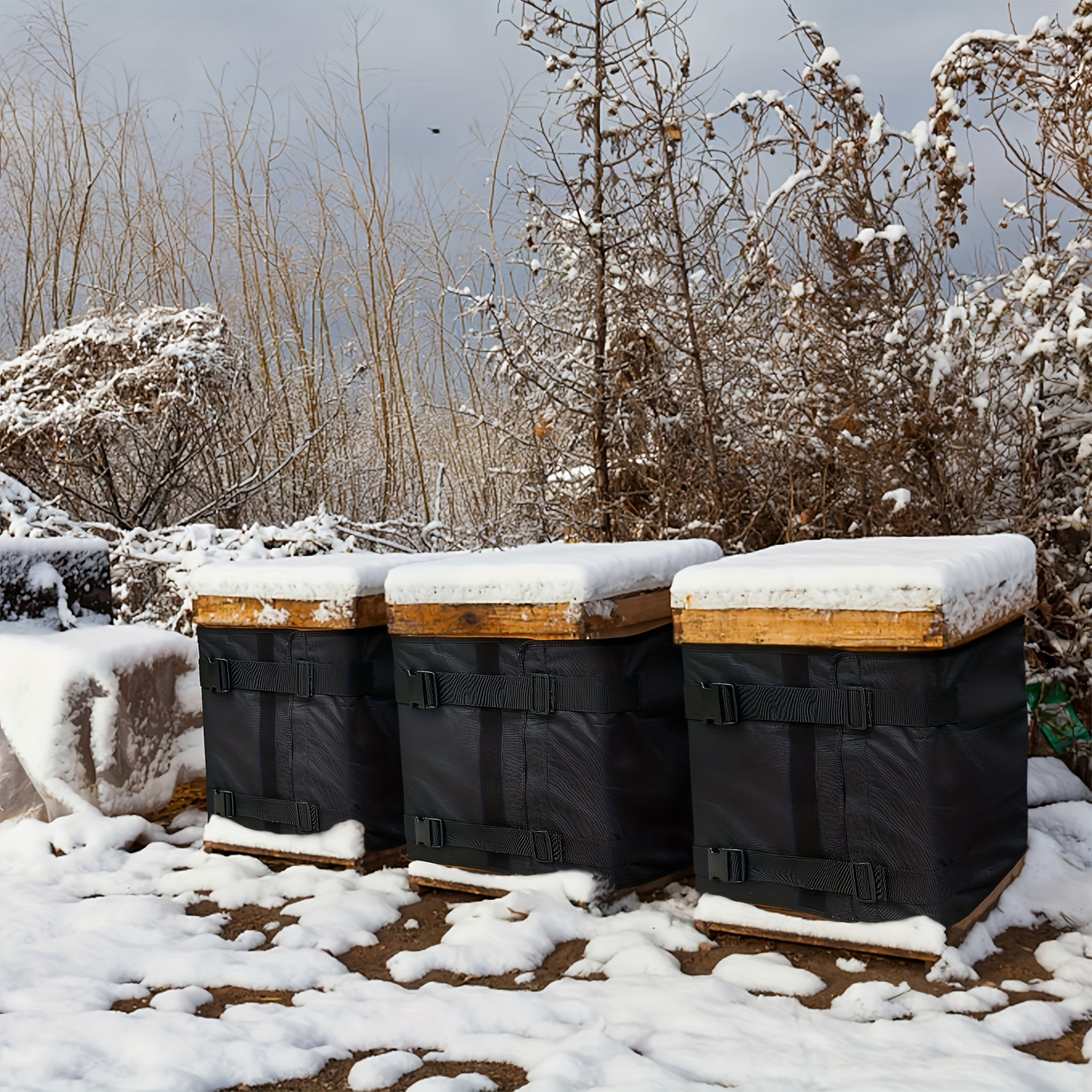 Beehive Insulation Wrap Winter Cover 600D Oxford 8 & 10 Frame
