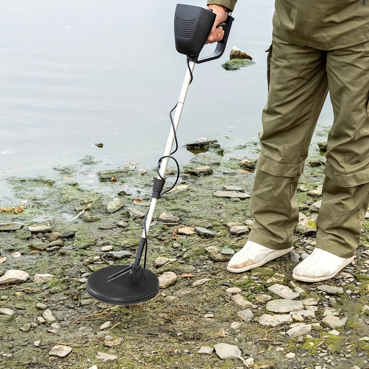 Metal Detector | LCD Deep Search Waterproof Coil Gold Coin Relic