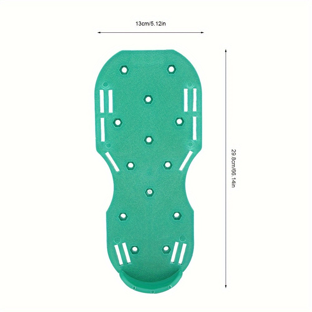 Lawn Aerator Shoes with Iron Spikes - Heavy Duty PP & Galvanized Iron Spike Sandals for Soil Aeration, Grass & Lawn Thatch Loosening, Adjustable Buckle Straps for Garden Yard Patio - 2 Pack