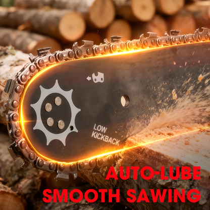 62CC Gas Chainsaw 20 Inch – 2-Stroke Engine, Anti-Vibration, Logging & Farm