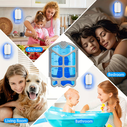 Mosquito Repellent Refill Cartridges | Plug-In Indoor Insect Killer