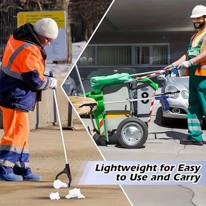 Grabber Tool Reacher 32-Inch Foldable Telescopic - 360° Rotating Jaws & Magnetic Tip Litter Picker, Lightweight Easy-Grip Reaching Tool for Elderly, Disabled & Garden Pickup