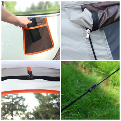 Pop Up Camping Tent 4 Person – Automatic Instant Setup Outdoor
