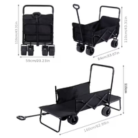 Black Tri-fold