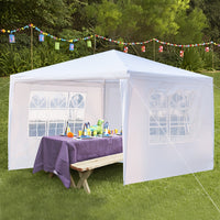 10*10ft White 3 Sides