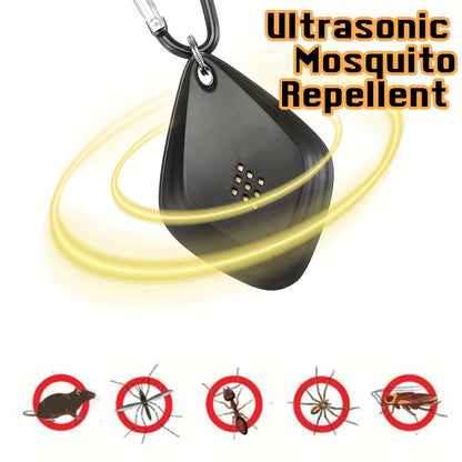 Ultrasonic Pest Repeller USB Mini – Sonic Insect Repellent for Mosquitoes, Fleas & Ticks, Portable Variable Frequency Device for Home, Camping, Travel & Garden