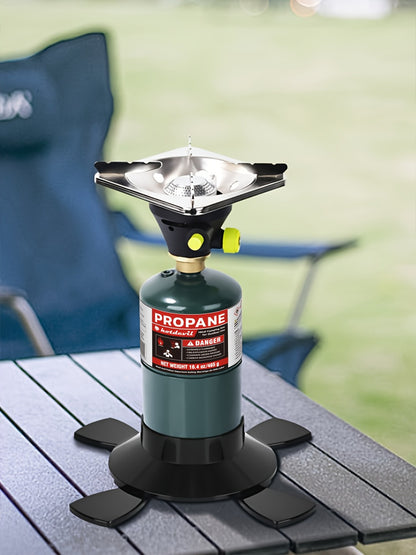 Backpacking Stove Bottletop Propane | Hotdevil HD-5005 Lightweight Camping Stove with Instant Ignition | Propane & MAPP Gas Compatible | For Hiking, Outdoor Cooking & Emergency Use