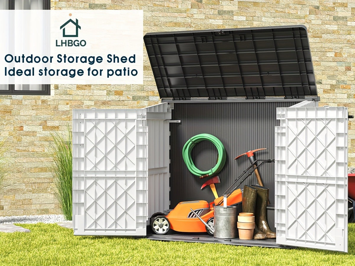 Large Storage Shed 36 Cu Ft – Weather-Resistant Resin Outdoor