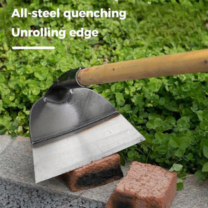 Weeding Tool Manual Heavy Duty Carbon Steel Sharp Blade Root Removal Portable Hand Weeder for Garden Farm Lawn Vegetable Patch Spray-Coated Durable