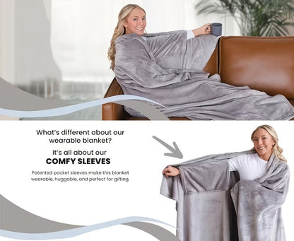 Portable Outdoor Blanket All-Season Soft Lightweight Throw for Work Break Camping Picnic Travel – 6 Colors Gift for Men & Women Christmas Birthday