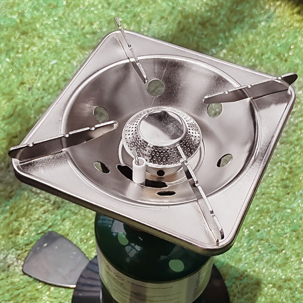 Backpacking Stove Bottletop Propane | Hotdevil HD-5005 Lightweight Camping Stove with Instant Ignition | Propane & MAPP Gas Compatible | For Hiking, Outdoor Cooking & Emergency Use