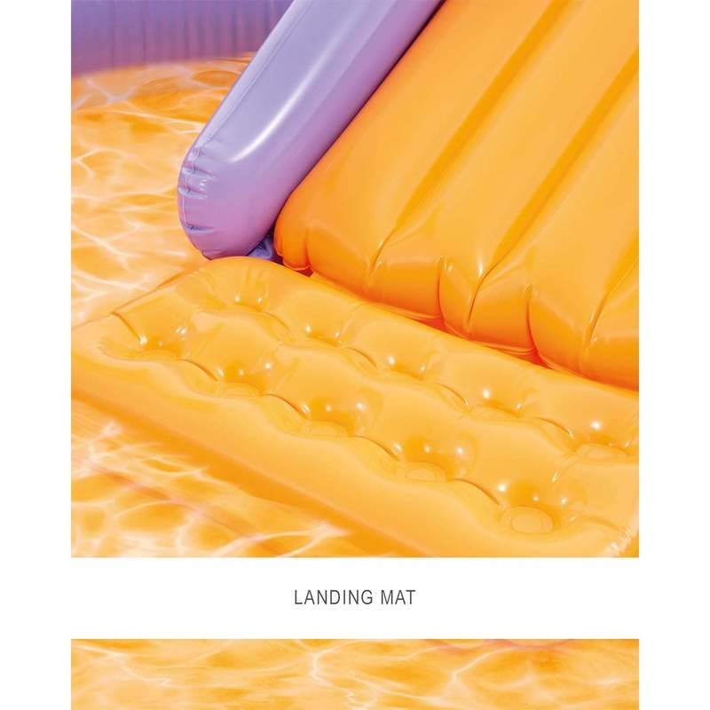 INTEX Dino Park Inflatable Kids Water Play Center with Slide, Splash Pad & Dino Sprayer, Kiddie Pool
