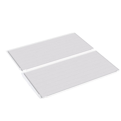 Resin Deck Box Lockable Outdoor Storage, 260 & 520 Gal
