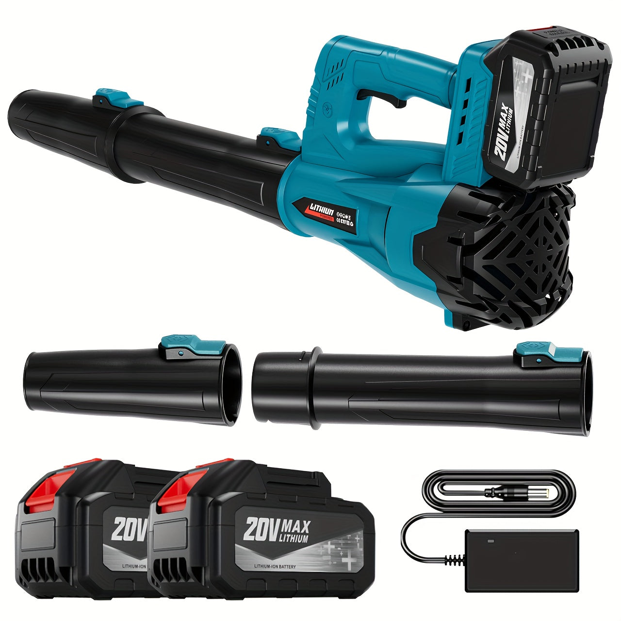 Cordless Leaf Blower | Battery Powered Lawn Yard Snow Pet Hair