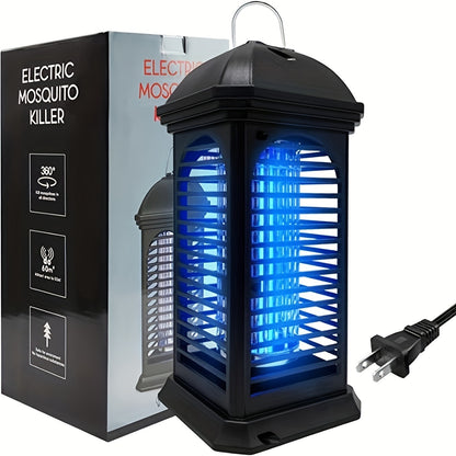 Bug Zapper Indoor Plug-In Electric Mosquito Killer with UV Light Trap & Dual Grid – Safe for Pets, No Chemicals, Home & Backyard Insect Catcher