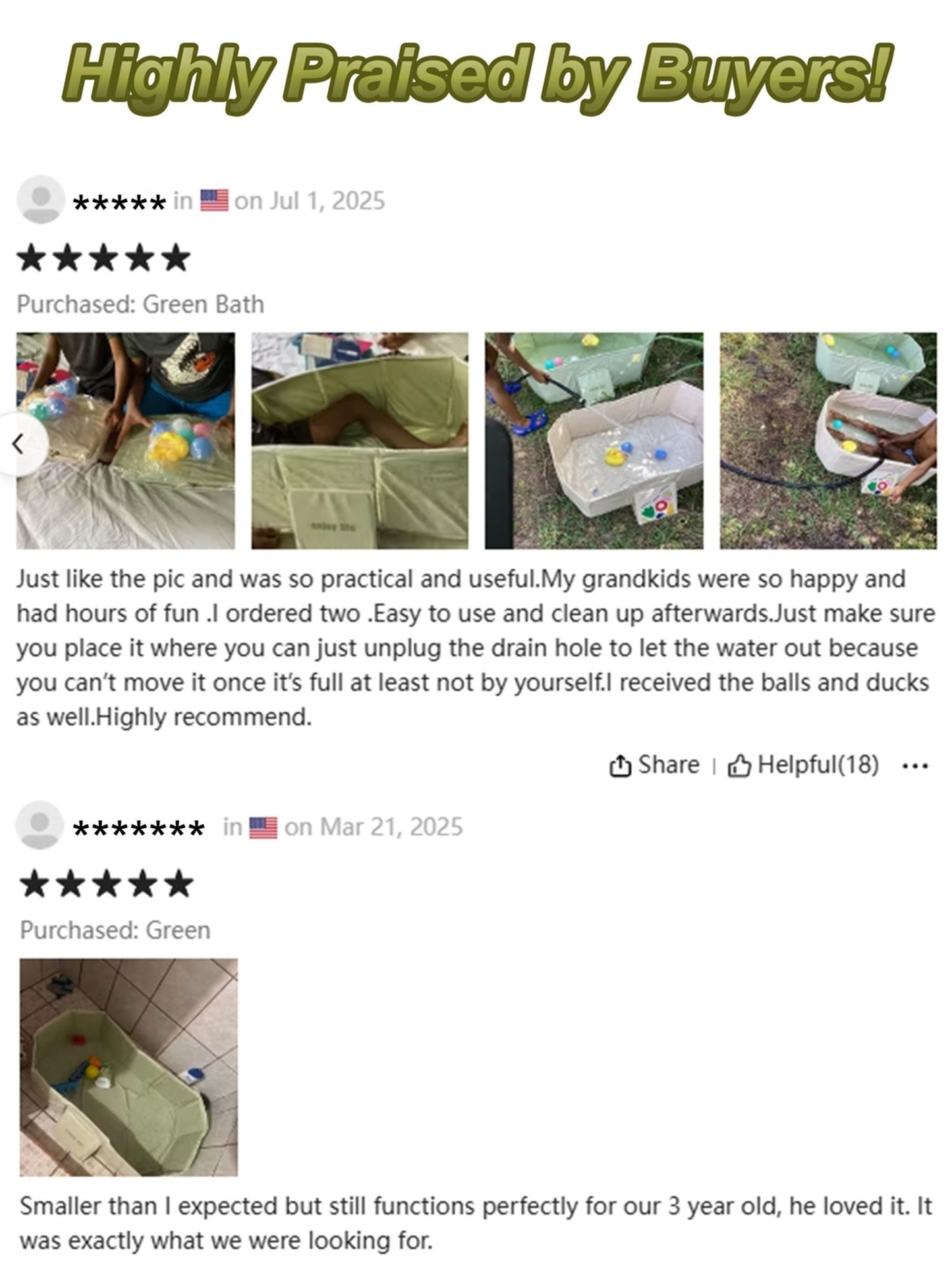 Foldable Baby Bathtub Portable Newborn Infant Tub with Drain Hole, Anti-Slip Base & Durable Multi-Functional Design for Home Travel Use, Ideal Baby Shower Gift