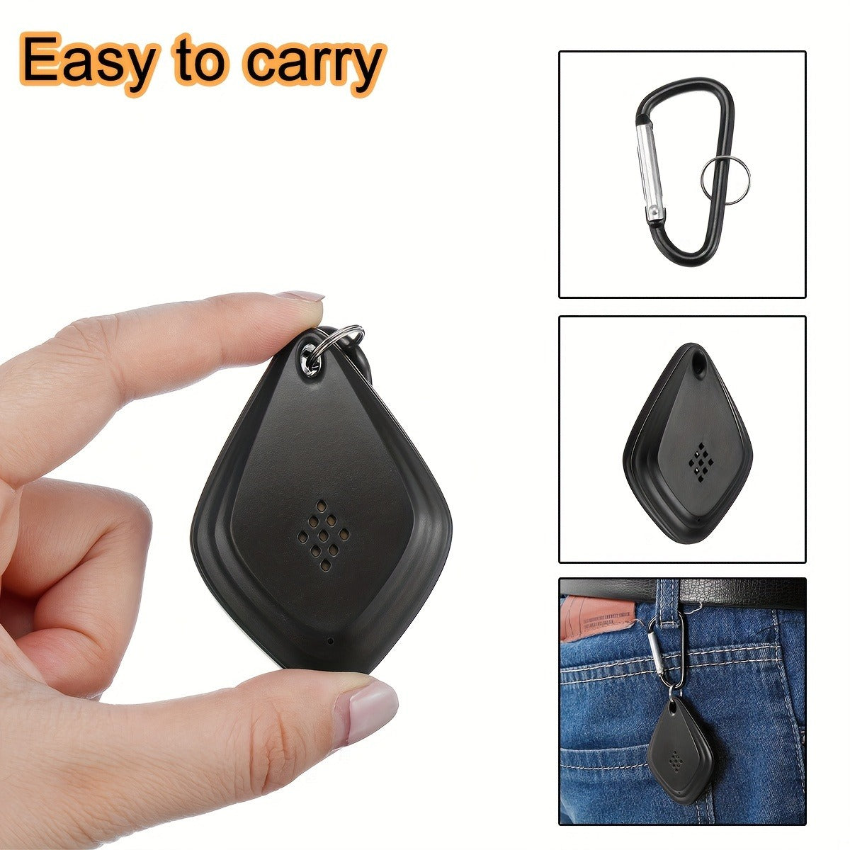 Ultrasonic Pest Repeller USB Mini – Sonic Insect Repellent for Mosquitoes, Fleas & Ticks, Portable Variable Frequency Device for Home, Camping, Travel & Garden