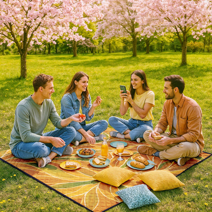 Picnic Blanket Extra Large | Waterproof Foldable Beach Camping Mat