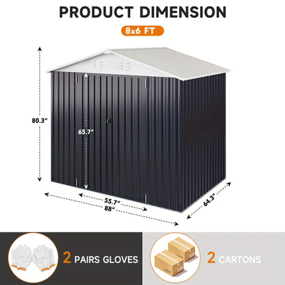 Polycarbonate Greenhouse Kit with Heavy Duty Frame – Garden Shed