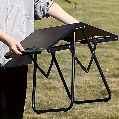 Folding Camping Table Portable Lightweight 3-Leg Outdoor Table for Picnic BBQ