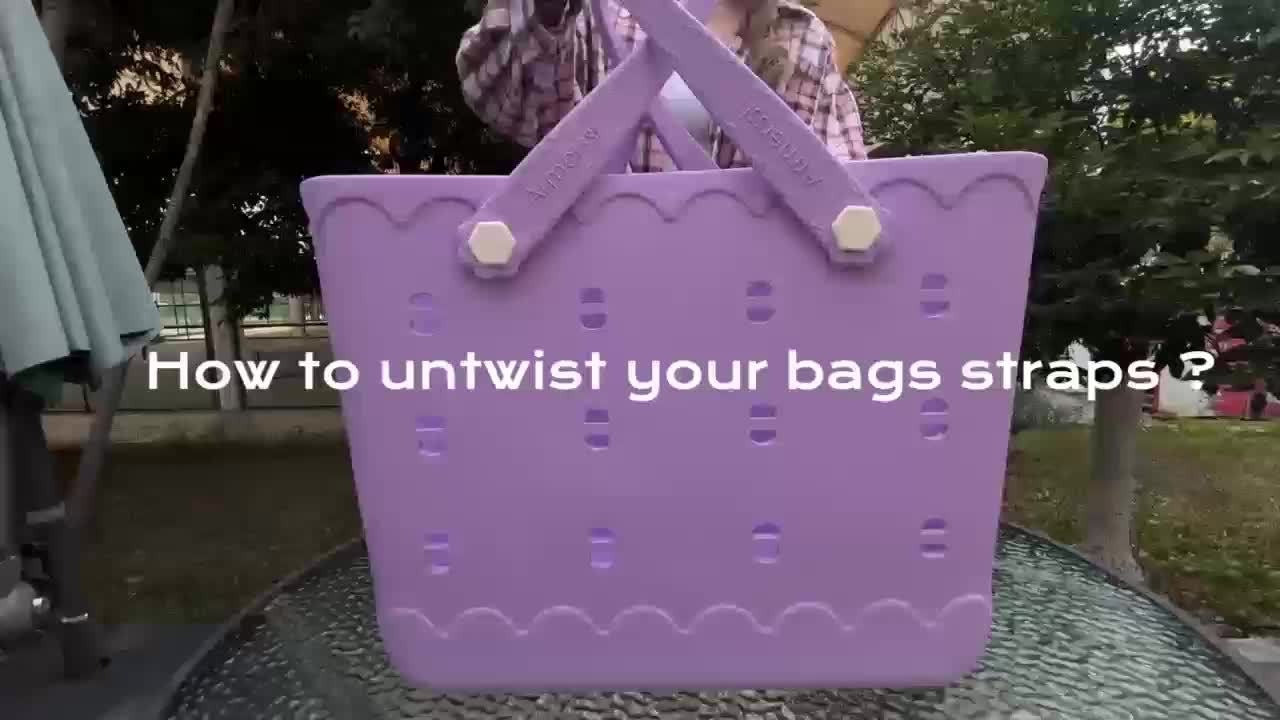 Waterproof Beach Tote Bag for Women – Large Shoulder Handbag for Travel Vacation Fruits Flowers Drinks – M & L