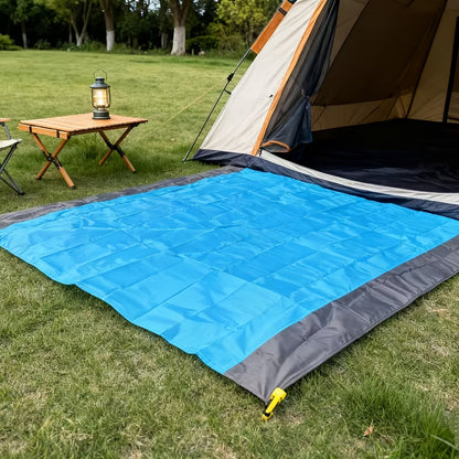 Picnic Blanket Large Outdoor Mat 83"x79" Waterproof Polyester – Lightweight Foldable Camping Mat for Beach, Gatherings, Sunbathing & Lawn