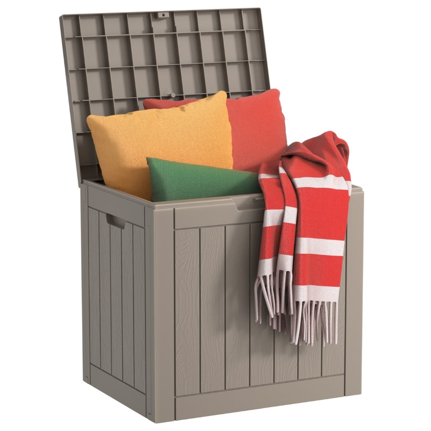 Resin Deck Box 35/45 Gallon – Lockable Outdoor Storage