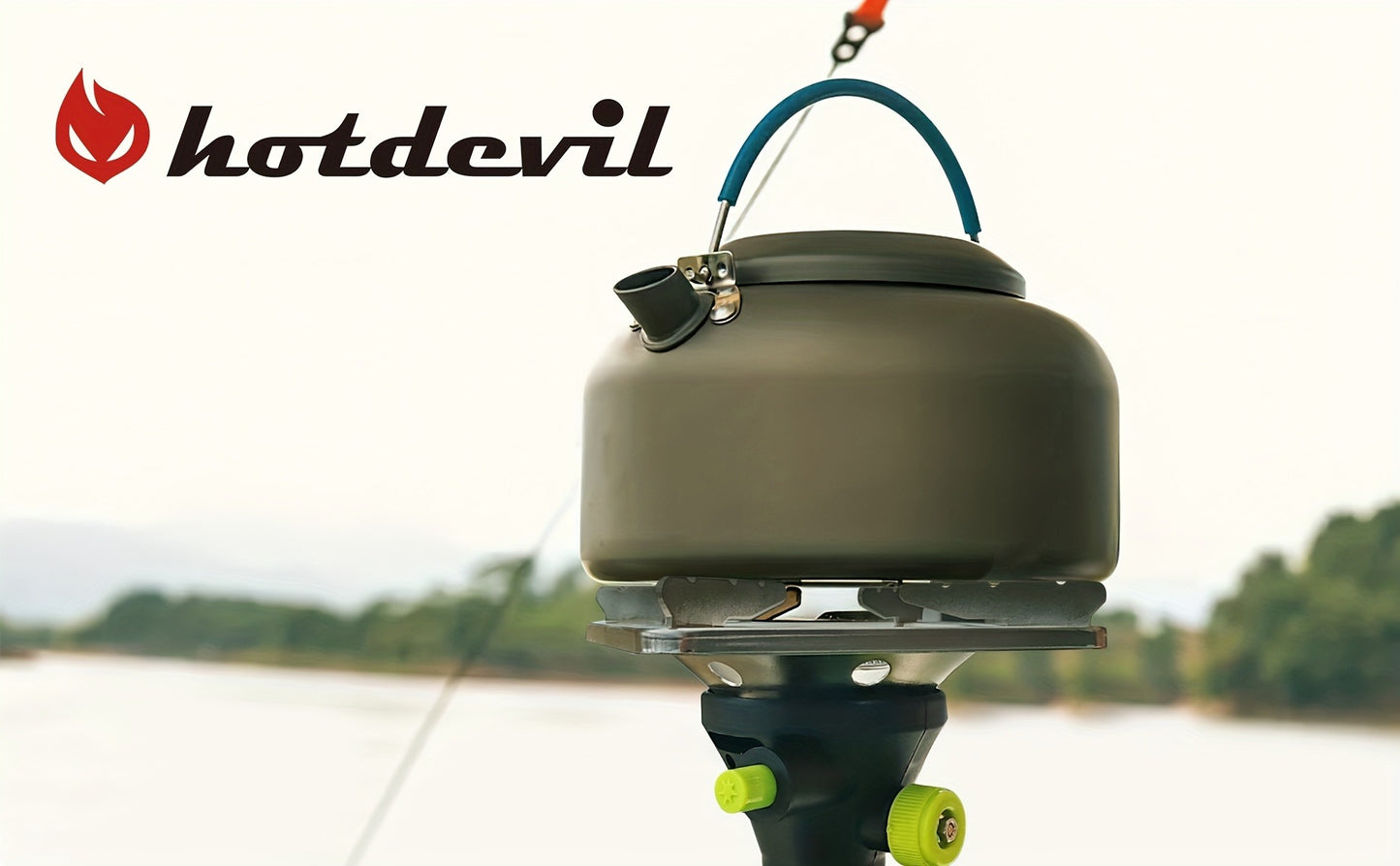 Backpacking Stove Bottletop Propane | Hotdevil HD-5005 Lightweight Camping Stove with Instant Ignition | Propane & MAPP Gas Compatible | For Hiking, Outdoor Cooking & Emergency Use