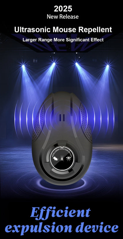 Electronic Pest Repeller – Soundwave Variable Frequency Insect Repellent for Home, Shop & Warehouse, Repels Mosquitoes, Rodents & Cockroaches, Multi-Pack