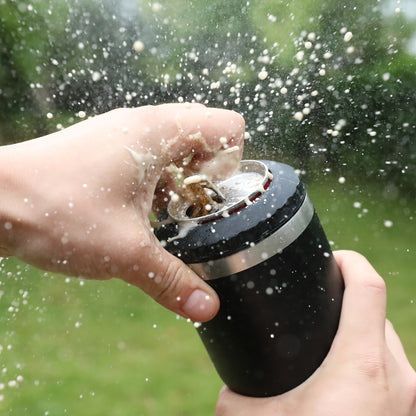 Can Cooler Insulated Stainless Steel 4-in-1 for 12 oz Standard Slim Can & Beer Bottle – Double Wall Sweat-Proof Beer Koozie for Camping Beach Tailgate BBQ Outdoor Party