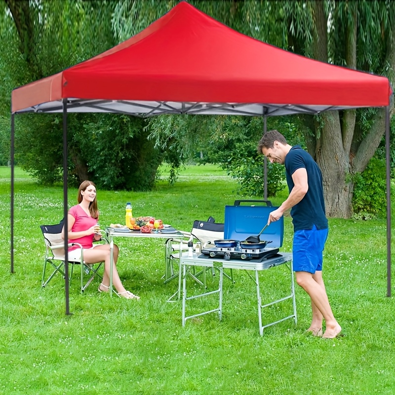 Pop Up Canopy 10x10 Outdoor Sun Shelter Party Tent 100 Sq Ft Shade