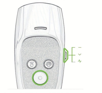 Ultrasonic Dog Bark Control Device 3-in-1 Anti Barking Deterrent Trainer 3 Frequency Modes 16.4Ft Range Rechargeable LED Wrist Strap Indoor Outdoor
