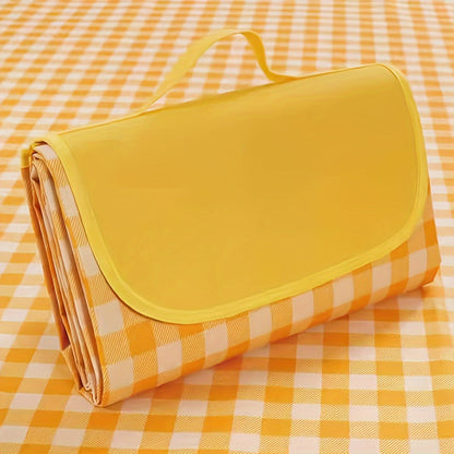 Picnic Blanket Large Outdoor Beach Blanket Waterproof Portable Camping Travel Mat for Family Park Lawn Barbecue Indoor Outdoor Use