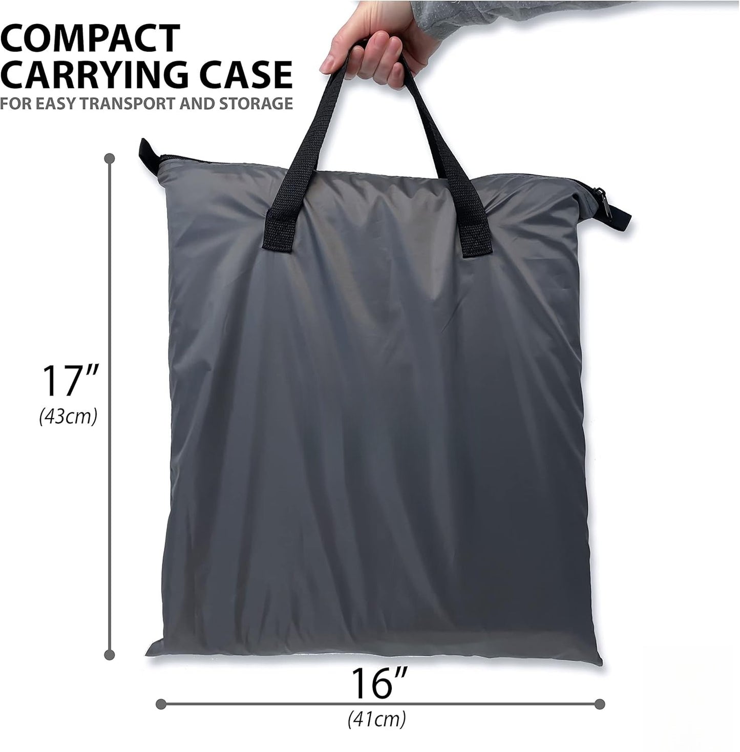 Camping Tent Organizer 9-Shelf with Zippered Flap — Hanging Storage Rack for Shoes, Gear & Dining, Fits Most Tents, Brown & Gray