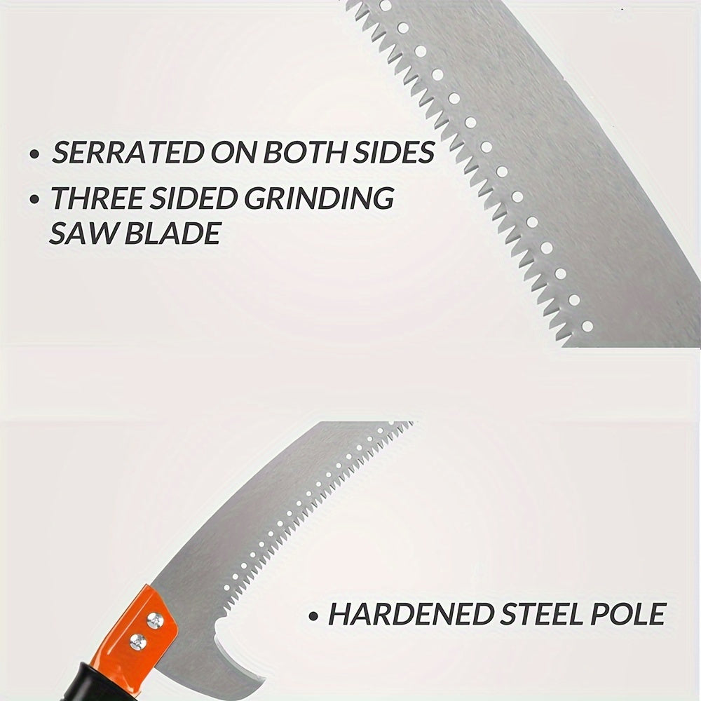 Pole Saw | Telescopic Pruning Saw Fruit Tree High Reach Garden Farm