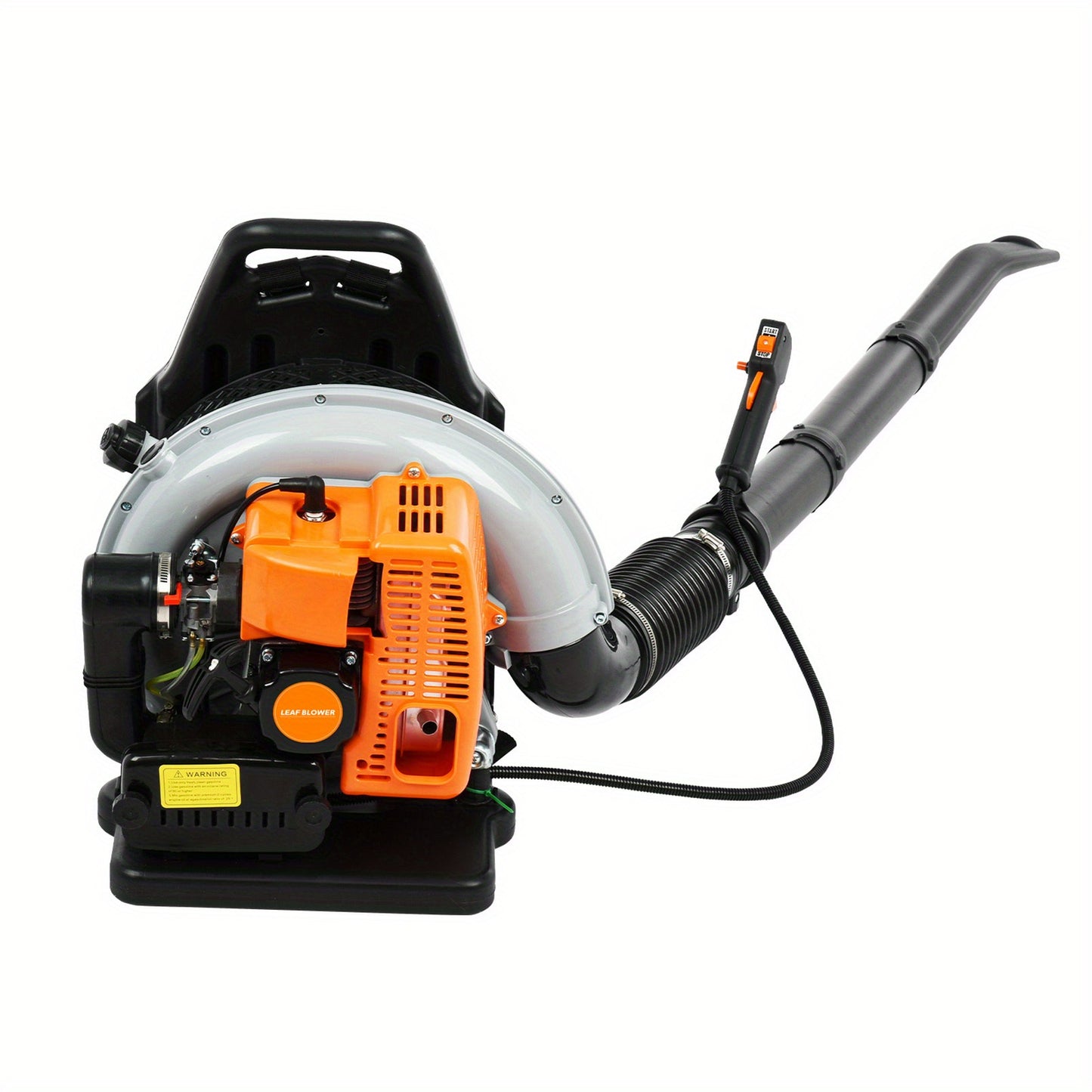 Gas Leaf Blower 2-Stroke Engine, Multi-Purpose High-Power Outdoor Blower for Lawn & Snow Clearing, Adjustable Extension Nozzle, Ergonomic Non-Slip Handle, Lightweight Cordless Design