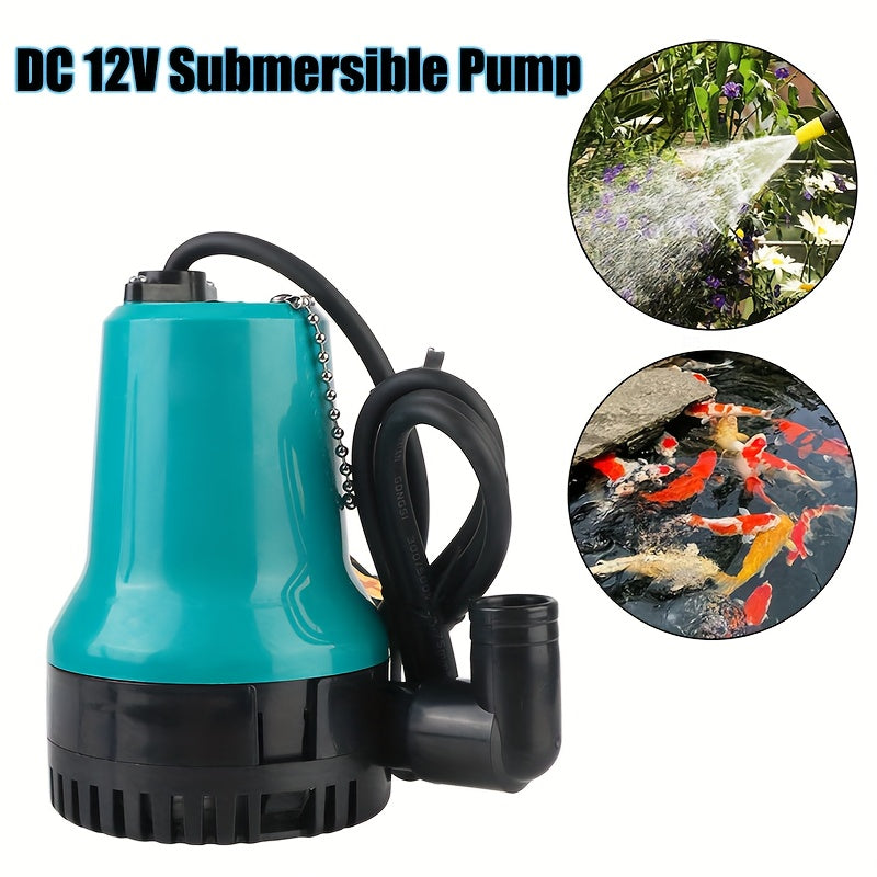 Submersible Pump | 12V DC Pond Garden Fish Tank RV Irrigation Lawn