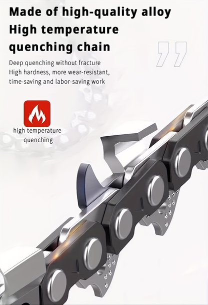 Cordless Electric Pruning Saw Handheld Mini Chainsaw Wireless Portable Tree Branch Cutter with Safety Lock Rechargeable Battery for Yard Garden Trimming