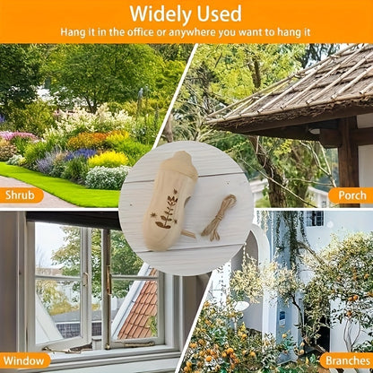 Hummingbird House | 3-Pack Yard Garden Park Birdhouse Nest Decoration