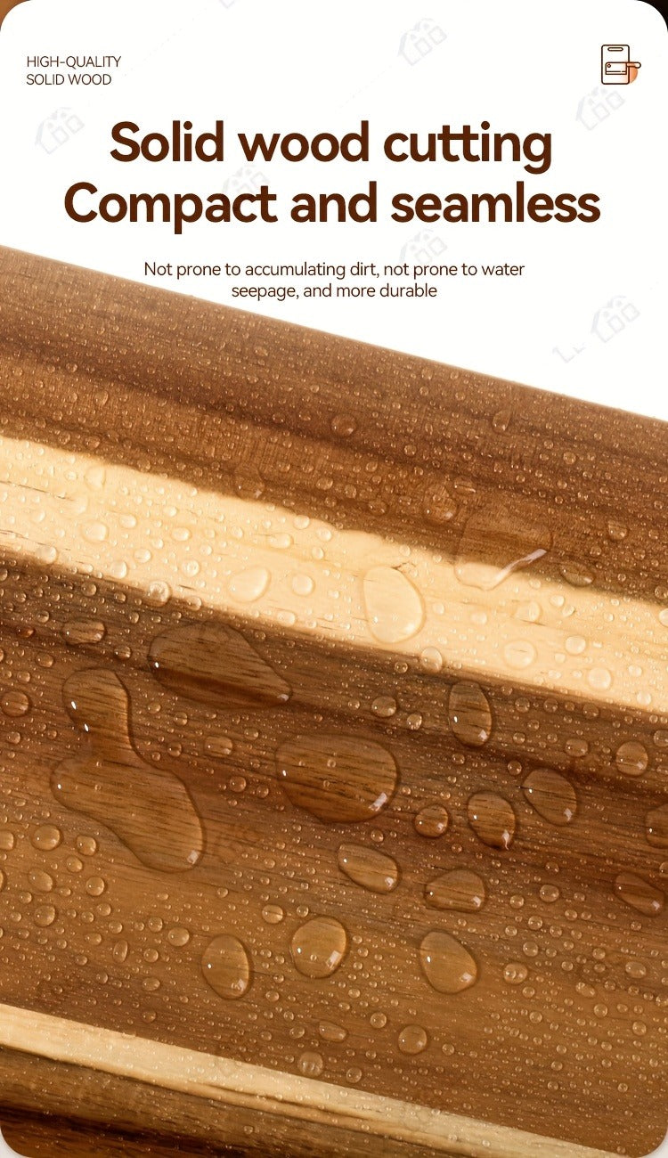 Charcuterie Board Wood 36x11 Extra Long Serving Board with Handles & 2 Display Bases for Parties Wedding Camping Easter Gifts