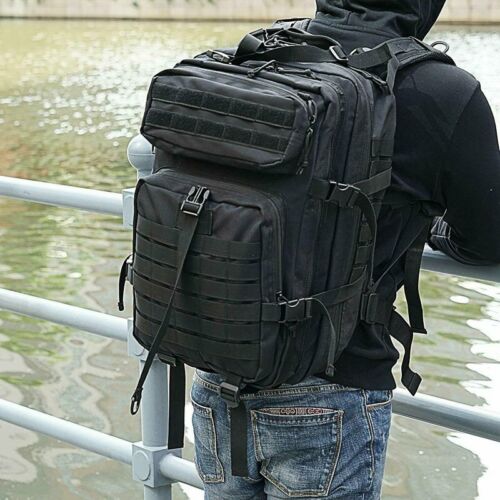 45L Military Tactical Backpack – Large Waterproof Outdoor Rucksack for Survival, Hiking & Camping