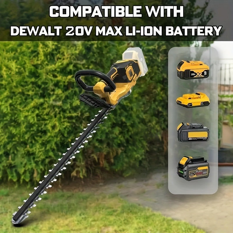 Brush Trimmer Cordless for Dewalt 20V Battery - Brushless Motor Electric String Trimmer Tool Only, Lightweight 4.4 lbs, Ergonomic Design for Garden & Yard Maintenance