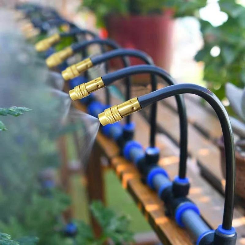Drip Irrigation Kit Automatic Watering System Garden Sprinkler Misting Atomization Hose 5m–20m