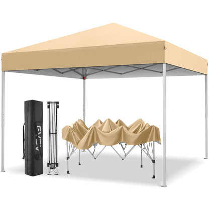 10x10 Pop Up Canopy Tent with Carry Bag – Waterproof UPF50+
