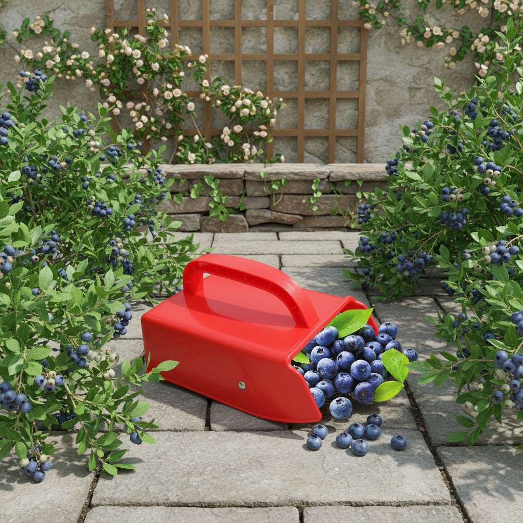 Berry Picker | Blueberry Rake Scoop Lingonberry Huckleberry Garden
