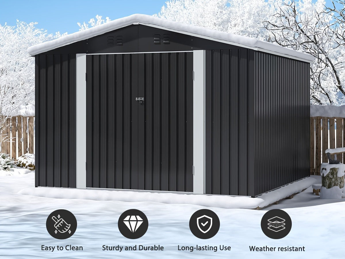 Polycarbonate Greenhouse Kit with Heavy Duty Frame – Garden Shed