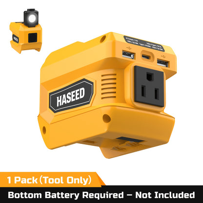Power Inverter | DeWalt Milwaukee Battery 110V AC USB LED Work Light
