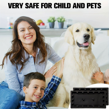 Sticky Mouse Trap Glue Boards Extra Strong Adhesive Pest Control Indoor Outdoor Safe Easy Set