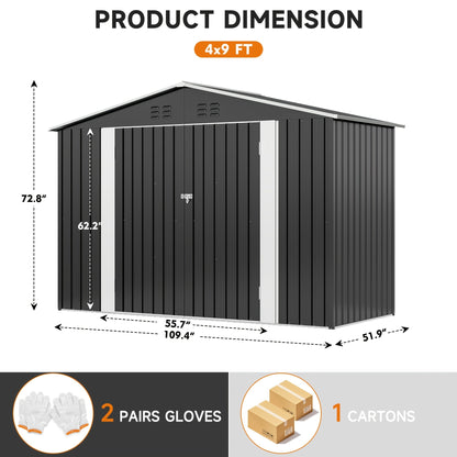 Polycarbonate Greenhouse Kit with Heavy Duty Frame – Garden Shed